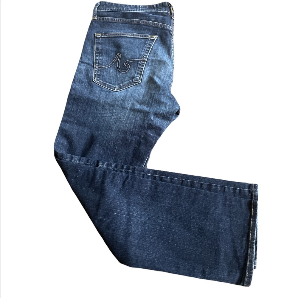 Adriano goldschmied dark wash strait leg jeans size 33*32